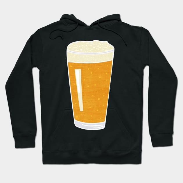 The Pint Glass Hoodie by Jacqueline Hurd